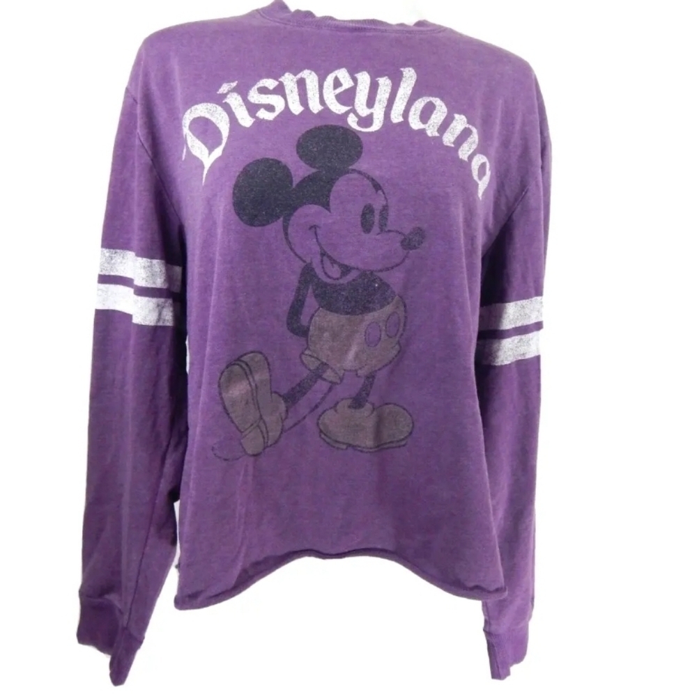 Disneyland Classic Mickey Cropped Sweatshirt